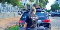 Indivíduo é investigado pelos policiais civis por extorsão