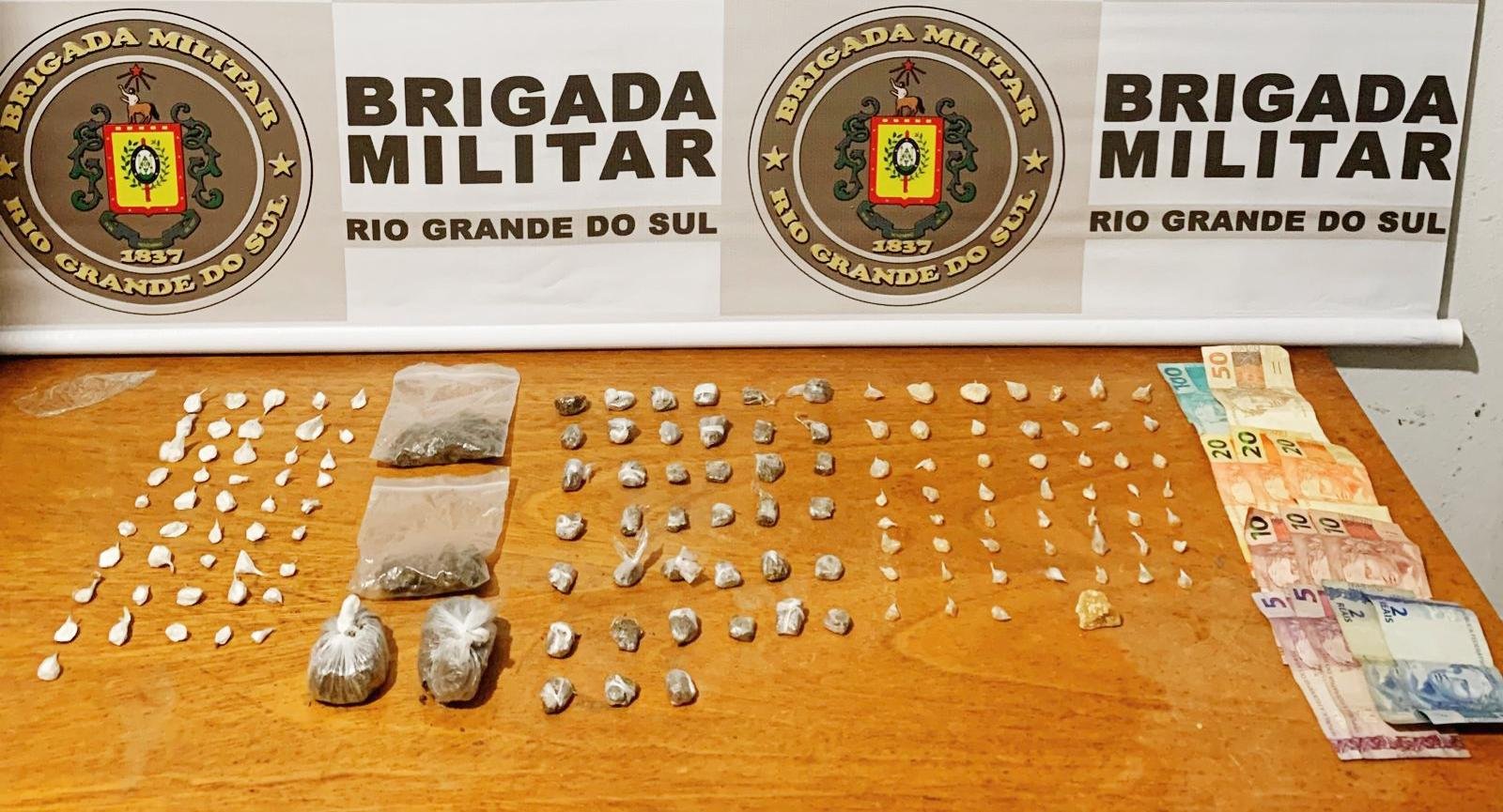 Flagrante foi realizado pela For&ccedil;a T&aacute;tica do 8&ordm; BPM