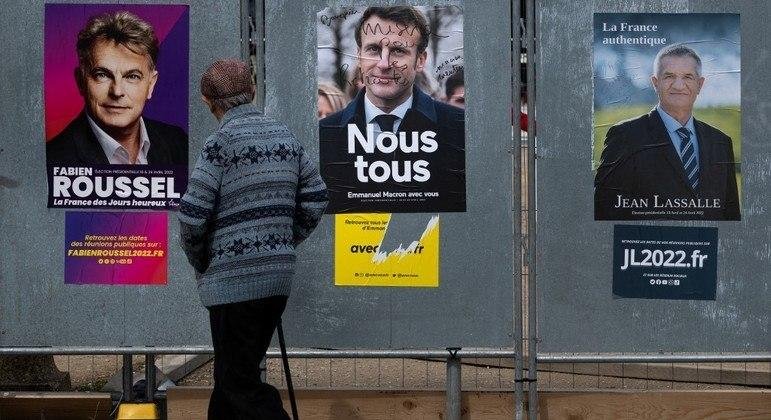Macron e Le Pen disputam segundo turno das elei&ccedil;&otilde;es