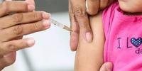 Meta é vacinar 90% do público infantil, entre seis meses a menores de cinco anos, estimado em 620 mil crianças