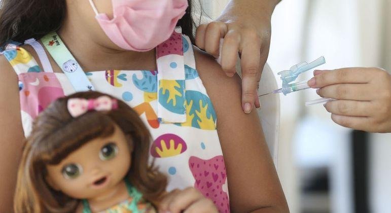 Vacina&ccedil;&atilde;o de crian&ccedil;as contra a Covid-19