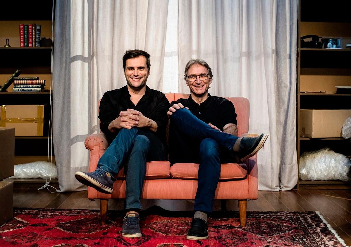 Leandro Luna e Herson Capri interpretam filho e pai no espet&aacute;culo