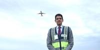 Ministro Marcelo Sampaio esteve na pista ampliada do aeroporto de Porto Alegre, que passará a ter 3,2 mil metros de extensão