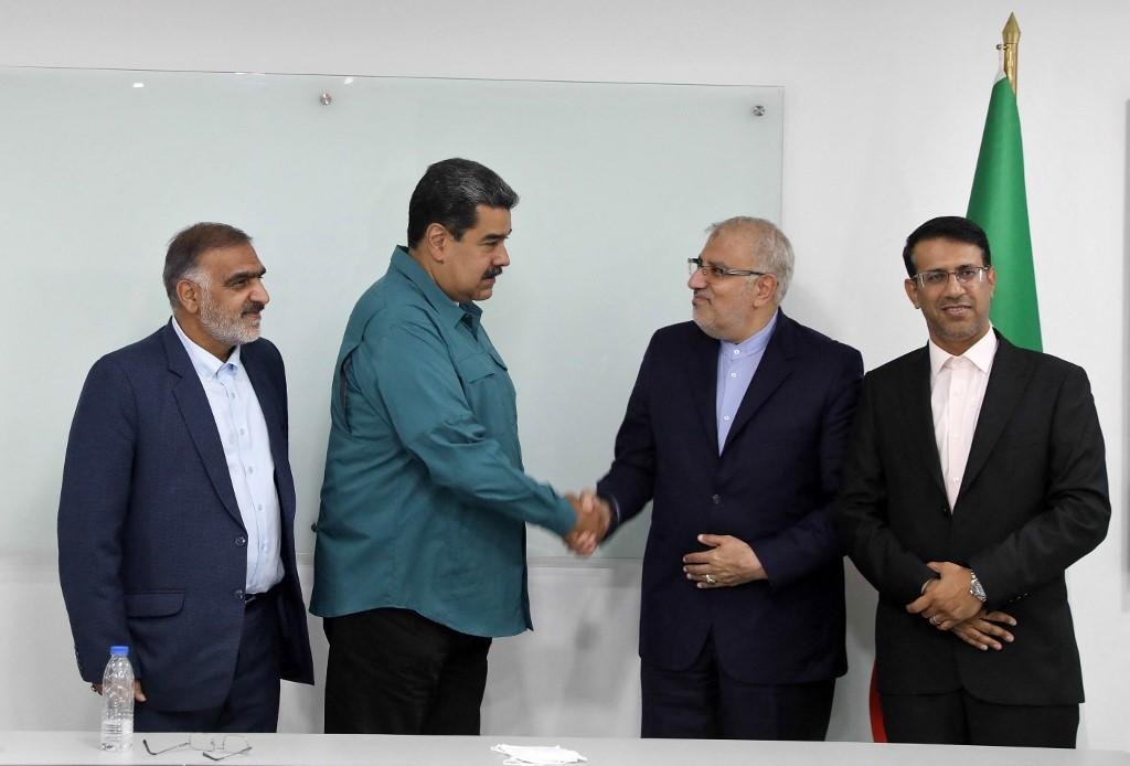 Delega&ccedil;&atilde;o iraniana encontrou Maduro em Caracas