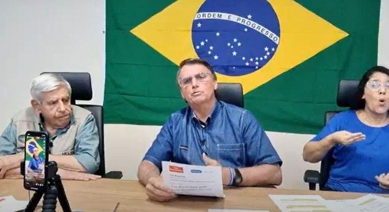 Manifesta&ccedil;&atilde;o aconteceu em live nesta quinta-feira
