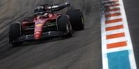 Leclerc crava pole e Ferrari domina primeira fila do GP de Miami