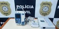 Dois aparelhos foram recuperados em uma clínica veterinária no bairro Restinga, em Porto Alegre