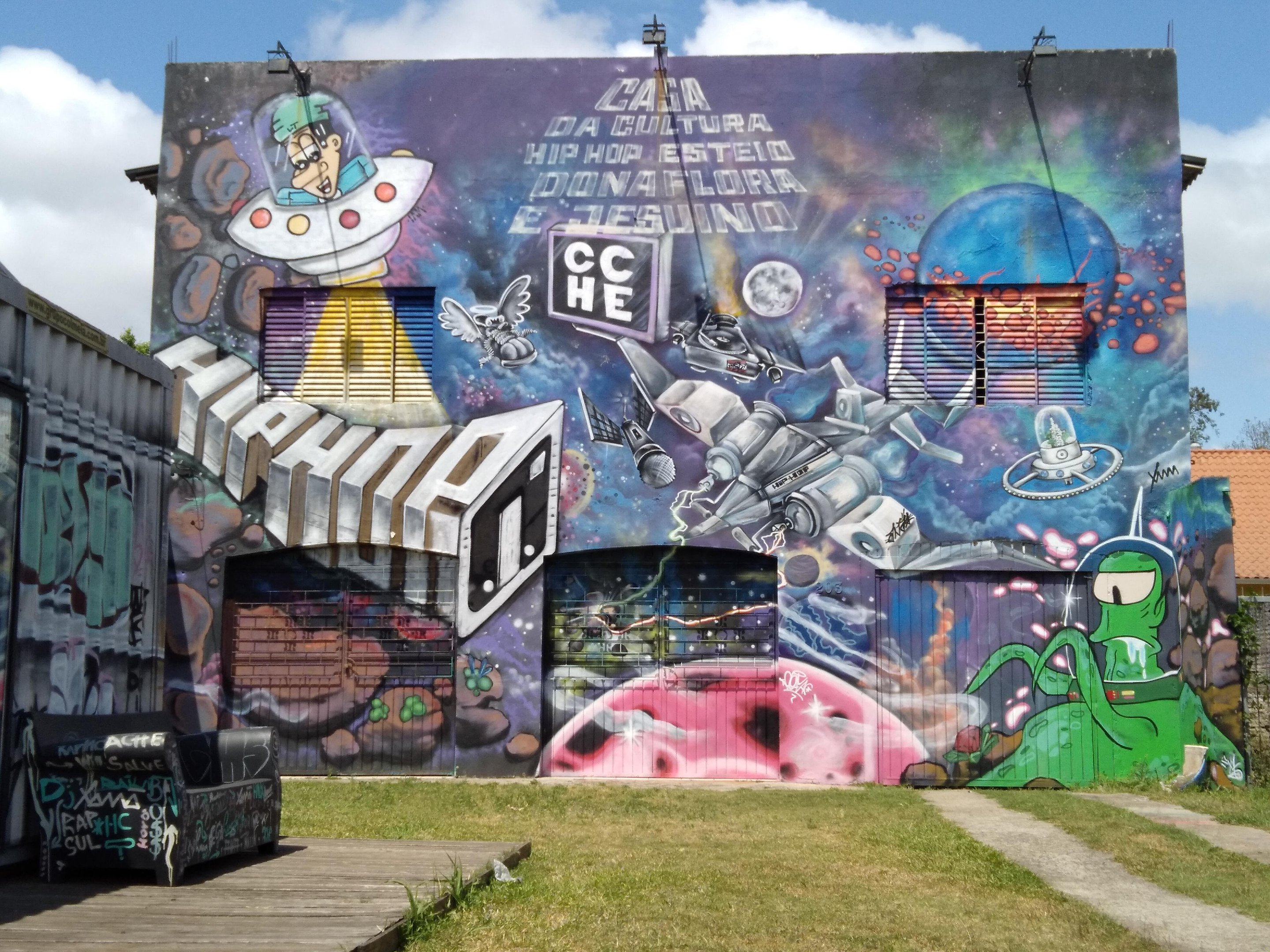 A Casa da Cultura Hip Hop de Esteio est&aacute; localizada na rua Jos&eacute; Guimar&atilde;es, 203