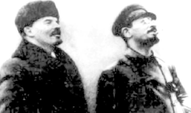 Lenin e Trotsky foram alvos dos inimigos do regime do soviet.