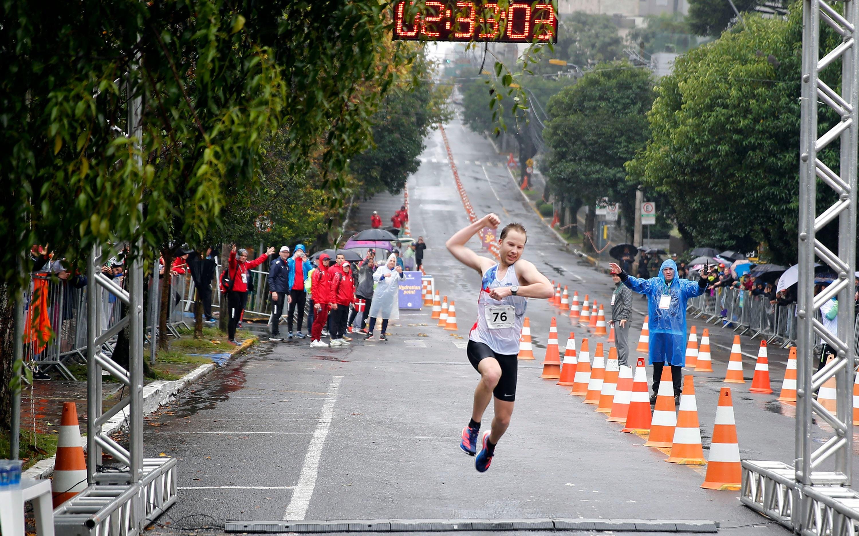 Maratona marcou &uacute;ltimo dia de Surdolimp&iacute;adas