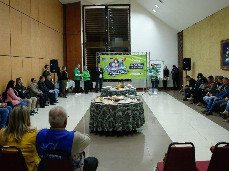 Santa Maria ter&aacute; 30 pontos de colega da Campanha do Agasalho