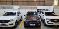 Equipe da DRV do Deic avaliou os carros em R$ 700 mil