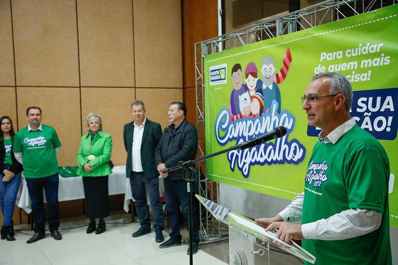 Campanha foi lan&ccedil;ada durante o Viva Santa Maria