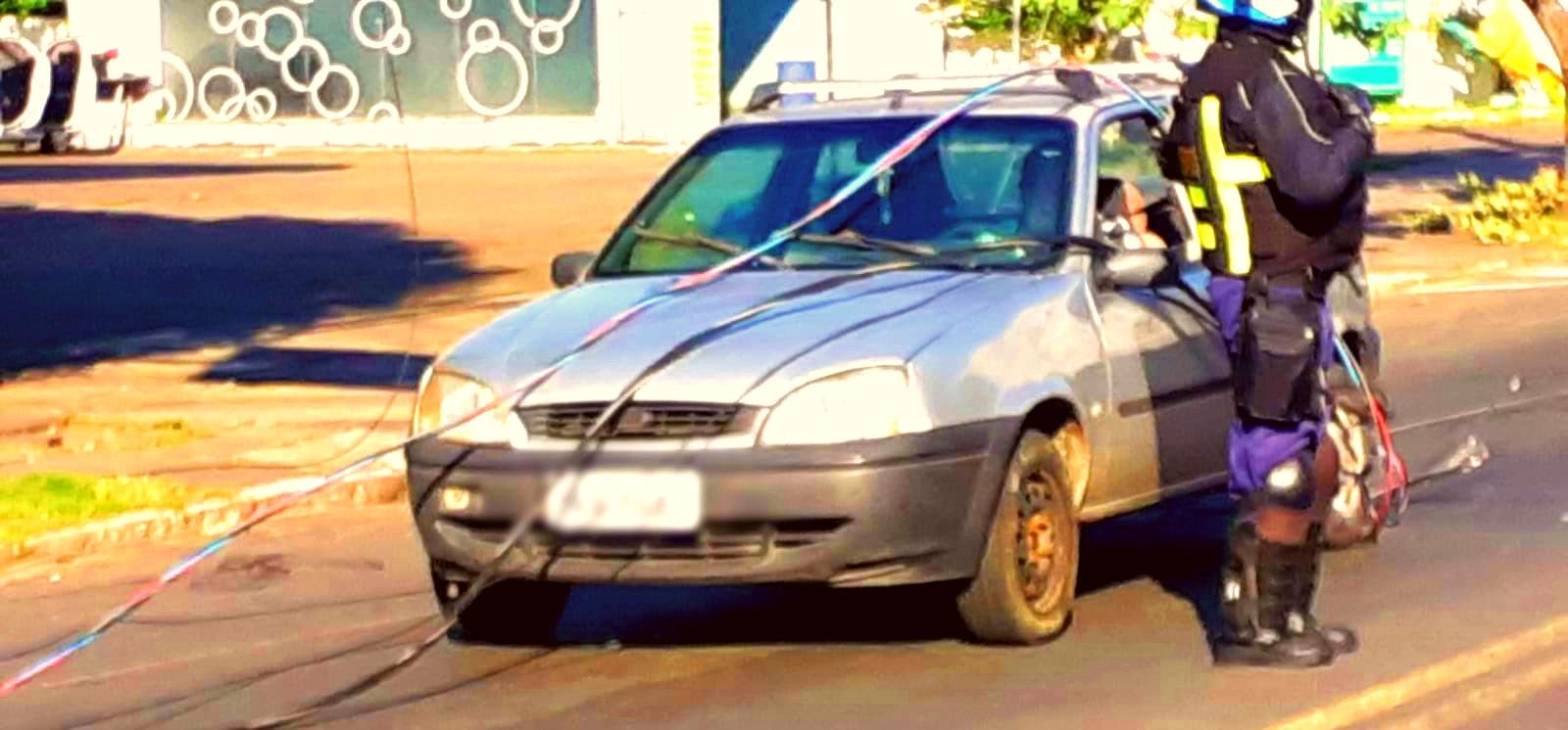 Agentes da Empresa P&uacute;blica de Transporte e Circula&ccedil;&atilde;o (EPTC) compareceram no local