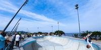 A pista de skate da Orla do Guaíba vai sediar o evento em Porto Alegre