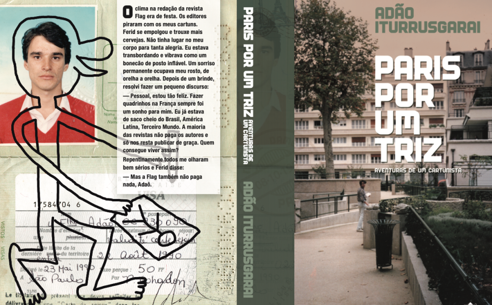 Ilustrador Ad&atilde;o Iturrusgarai lan&ccedil;a seu primeiro livro em prosa