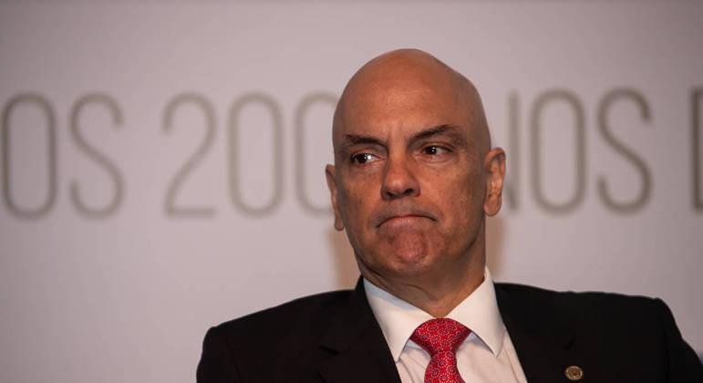 Alexandre de Moraes, ministro do STF, teve a&ccedil;&atilde;o protocolada contra si pelo presidente Jair Bolsonaro