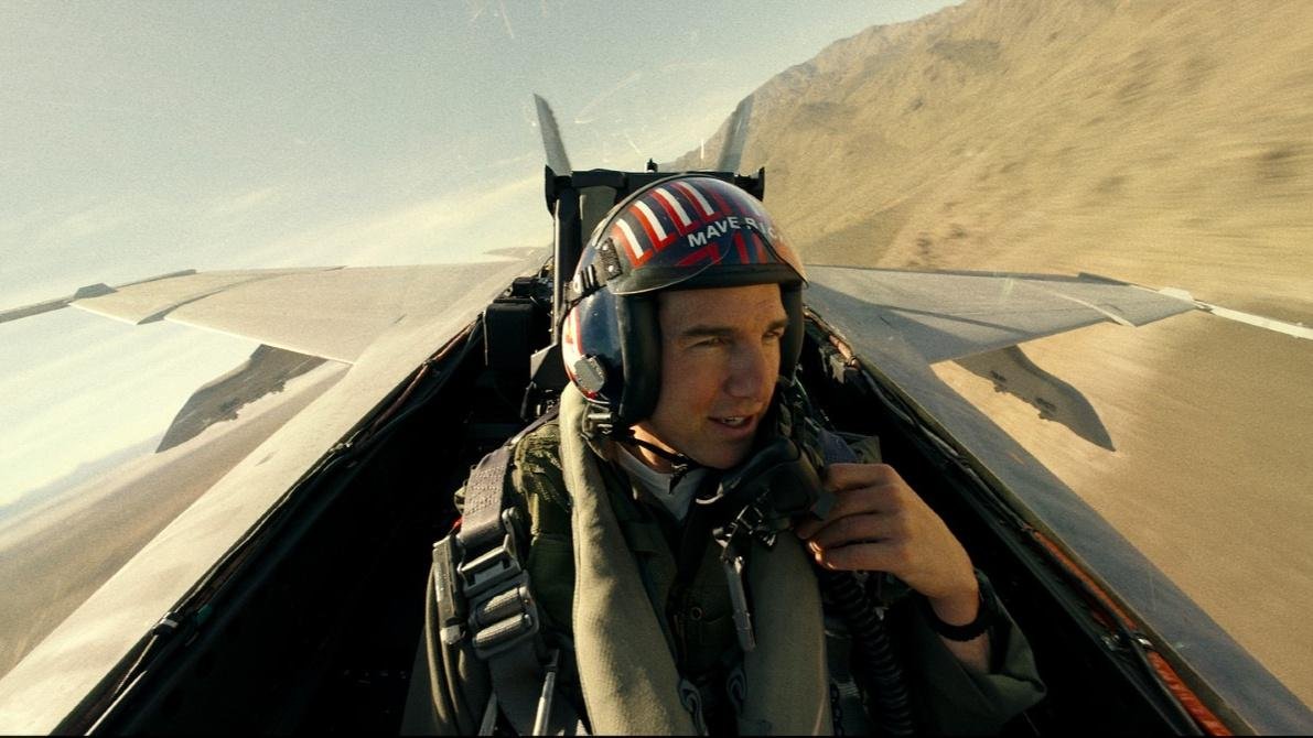"Top Gun: Maverick" traz cenas muito realistas, com impactantes tomadas a&eacute;reas feitas com c&acirc;meras de cabine de &uacute;ltima gera&ccedil;&atilde;o
