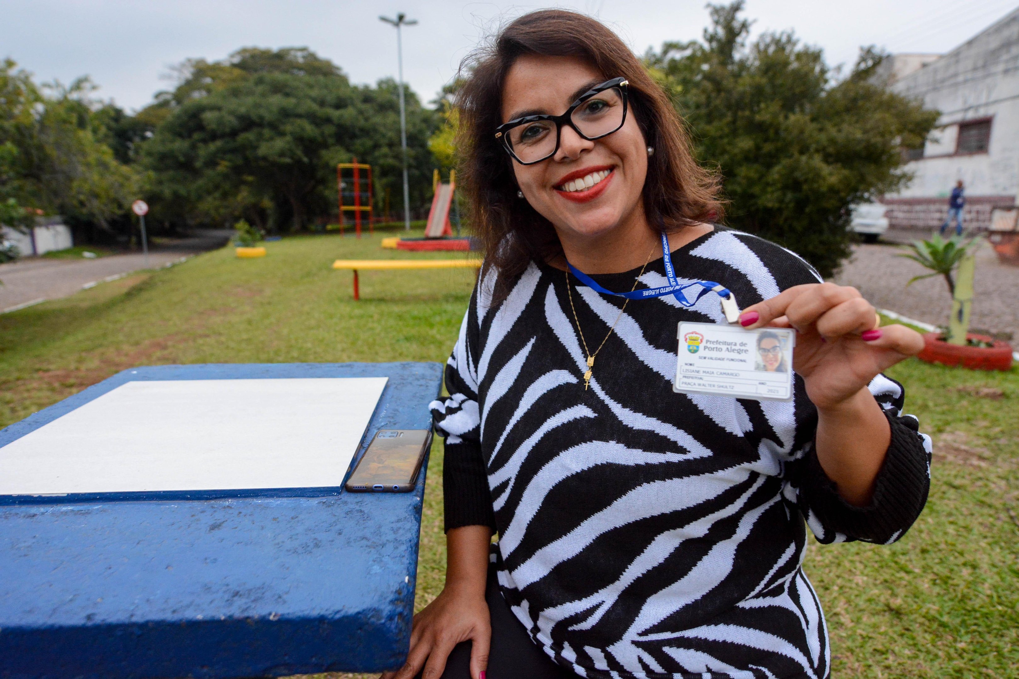 Lisiane Camargo &eacute; a prefeita da pra&ccedil;a Walter Schultz desde o final do ano passado
