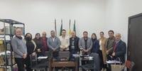 Comissão formada por representantes dos municípios de Herval e Pinheiro Machado participou de reunião no Uruguai