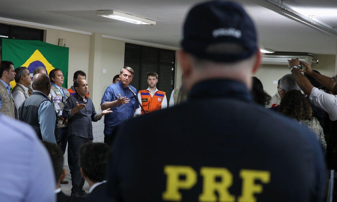 Presidente participou de uma coletiva de imprensa nesta segunda-feira