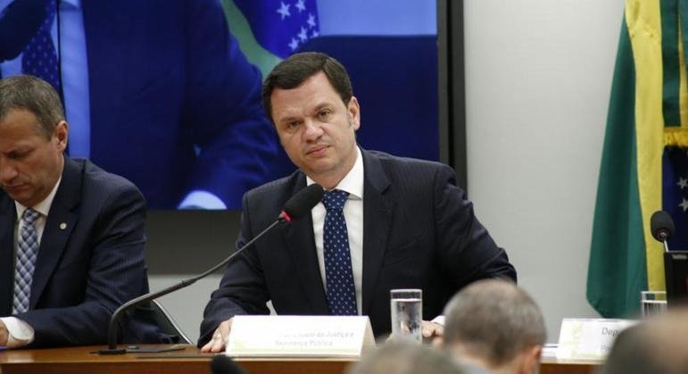 Ministro da Justi&ccedil;a e Seguran&ccedil;a P&uacute;blica, Anderson Torres