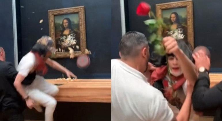 V&iacute;deo do momento exato do ataque ao quadro da Mona Lisa &eacute; divulgado