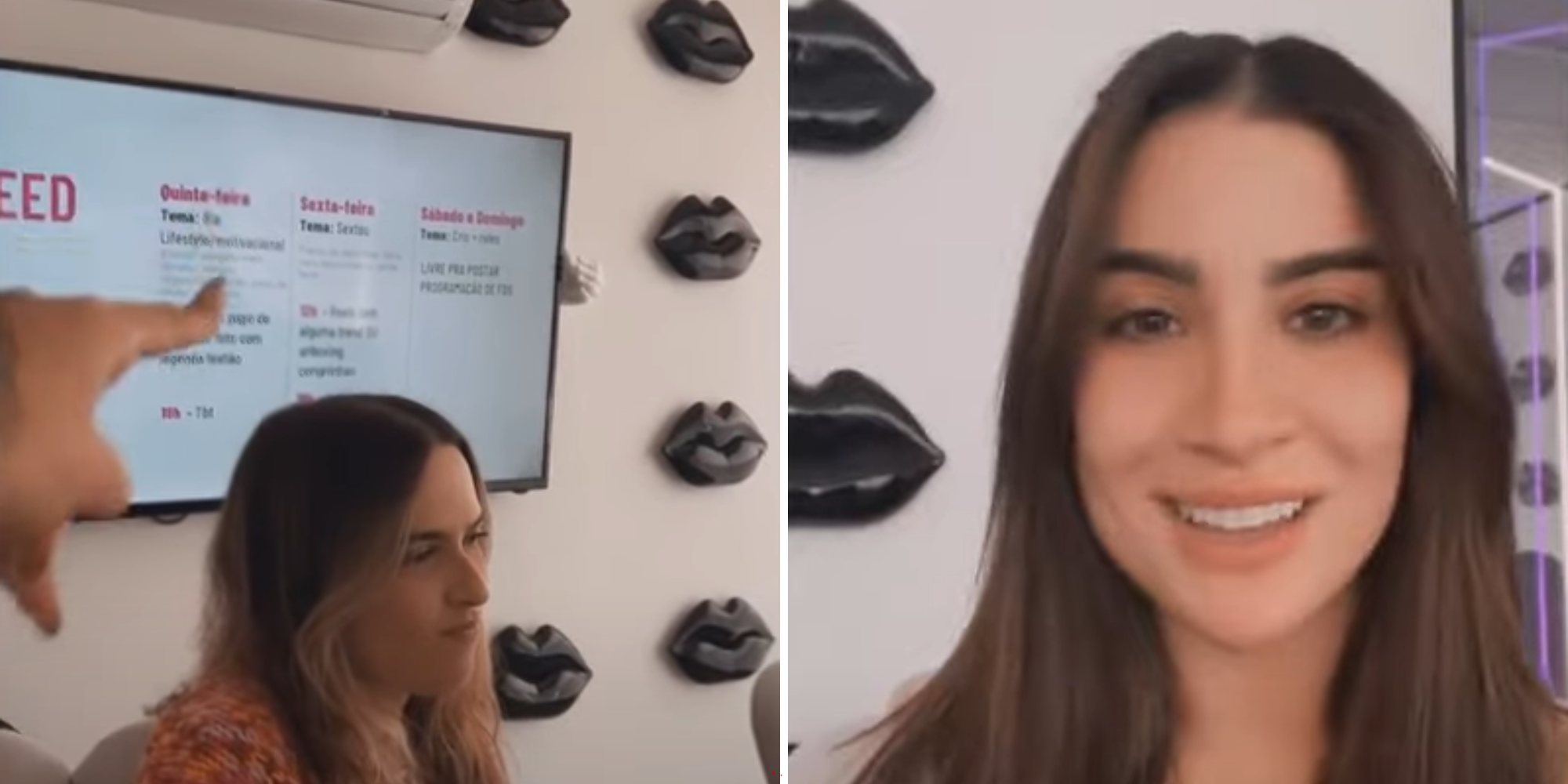 A empres&aacute;ria Bianca Andrade publicou o planejamento de stories que faz diariamente no Instagram
