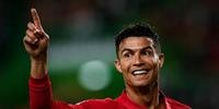 Cristiano Ronaldo foi o destaque da partida em Lisboa