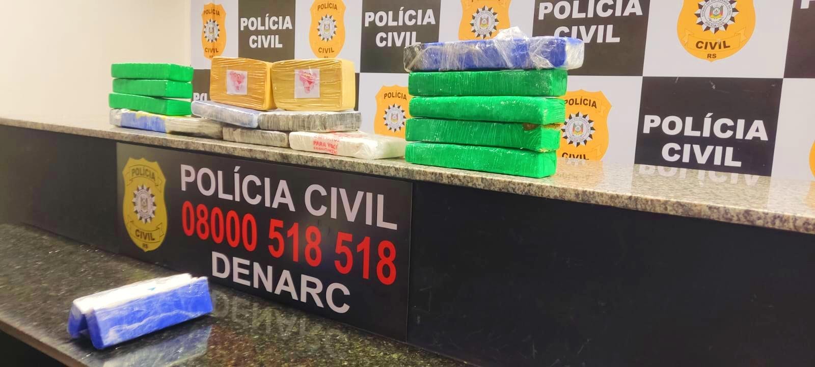 Um traficante foi preso em flagrante no bairro Boa Vista