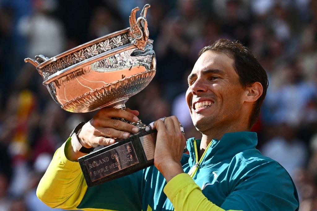 Rafael Nadal foi campe&atilde;o no saibro parisiense