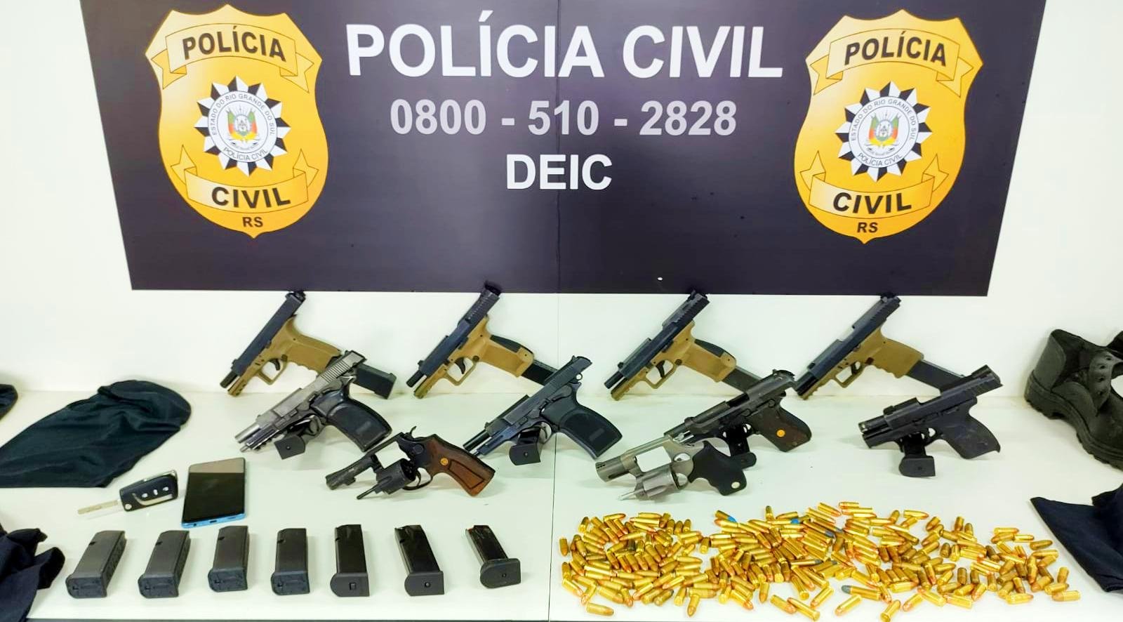 Criminoso preso pelos policiais civis pertence a uma fac&ccedil;&atilde;o