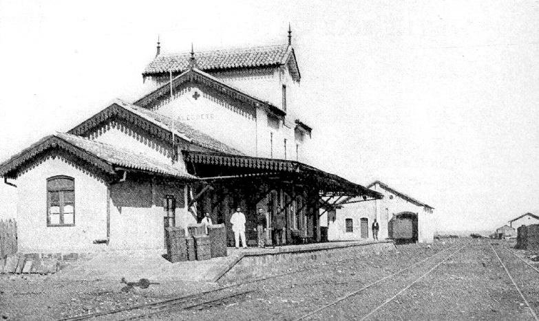 Esta&ccedil;&atilde;o ferrovi&aacute;ria de Alegrete.