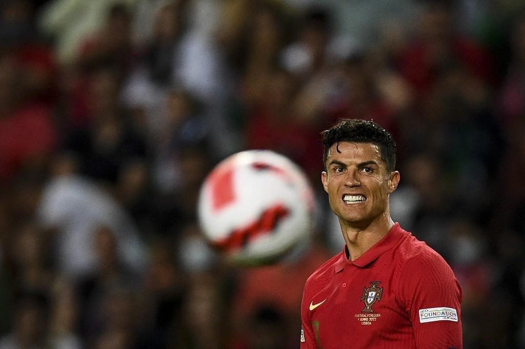 Cristiano Ronaldo marcou 18 gols na Premier League 2021/22