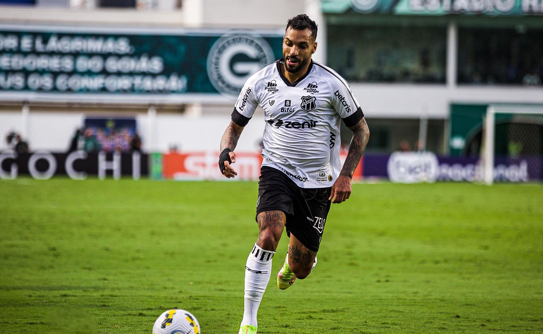 Cear&aacute; e Goi&aacute;s ficaram no empate em 1 a 1 pelo Brasileir&atilde;o