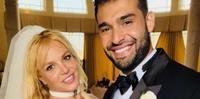 Britney Spears e Sam Asghari se casaram na última quinta-feira, dia 12