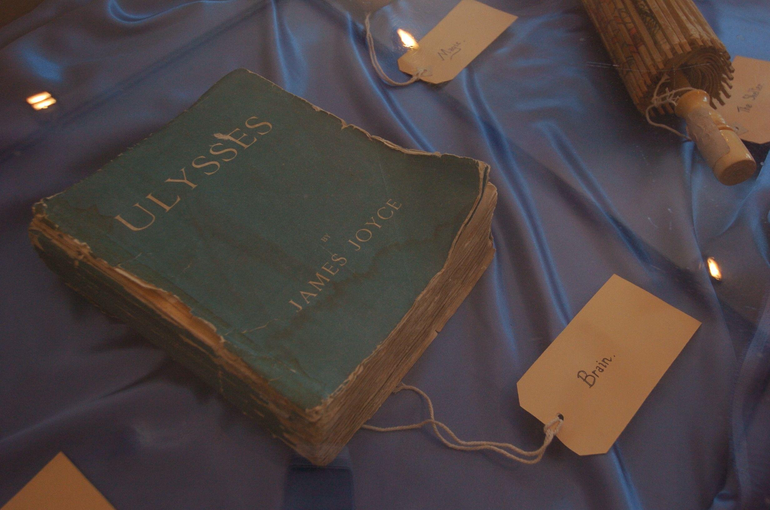 Uma das primeiras edi&ccedil;&otilde;es de &lsquo;Ulysses&rsquo; registrada em Dublin, em 2004