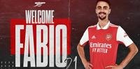 Fábio Vieira foi anunciado no Arsenal nesta terça-feira