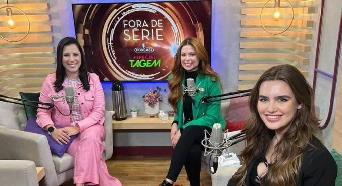 J&uacute;lia Zimmer e Gabi Borges prometem revelar curiosidades sobre a s&eacute;rie