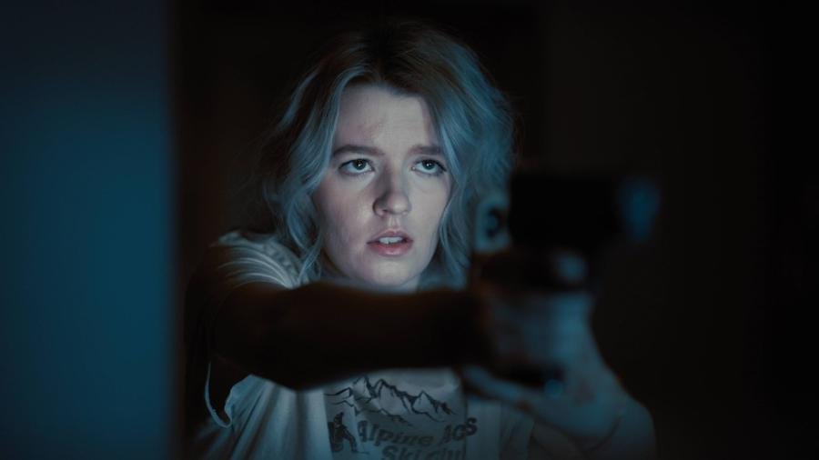 Skyler Davenport, atriz que interpreta Sophie, &eacute; cega tamb&eacute;m na vida real