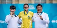 Carioca venceu de virada a final contra o campeão olímpico Kim Je Deok