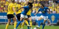 Seleção Brasileira foi superada pela Suécia por 3 a 1
