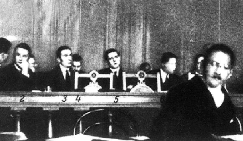 Depoimento dos assassinos do ministro Walter Rathenau.