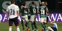 Palmeiras venceu de novo e está nas quartas da Libertadores