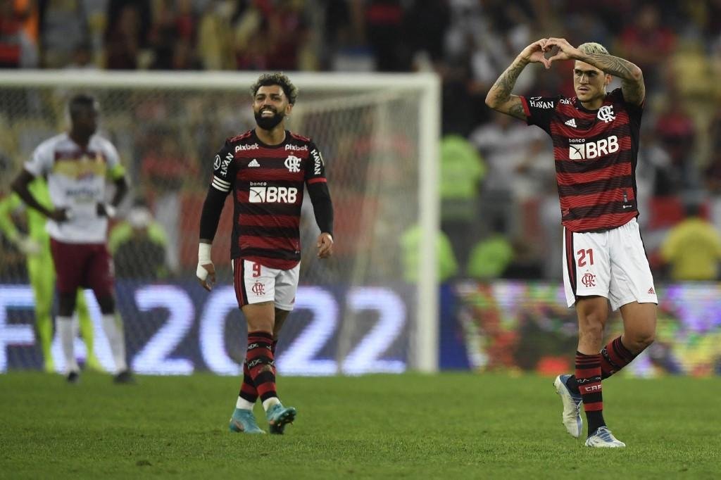 Pedro comandou o setor ofensivo na goleada