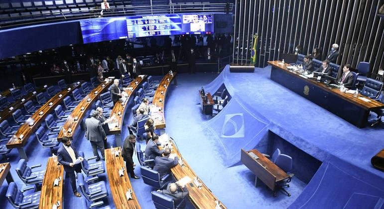 Plen&aacute;rio do Senado Federal, em Bras&iacute;lia (DF)