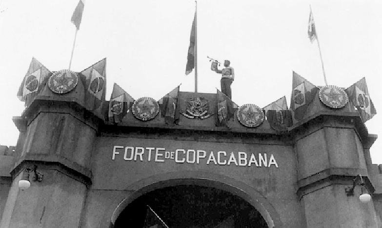 Euclides da Fonseca, filho do marechal Hermes liderou o levante de 1922.