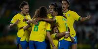 Seleção Brasileira estreou com goleada na Copa América de Futebol Feminina
