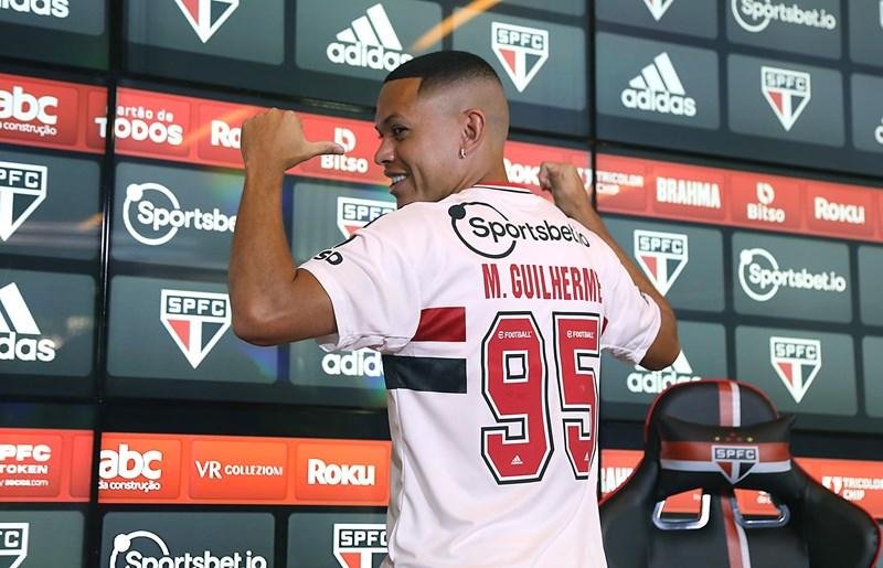 Marcos Guilherme vai vestir a camisa 95 no retorno ao S&atilde;o Paulo