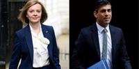 Liz Truss e Rishi Sunak disputam o cargo de primeiro-ministro no Reino Unido